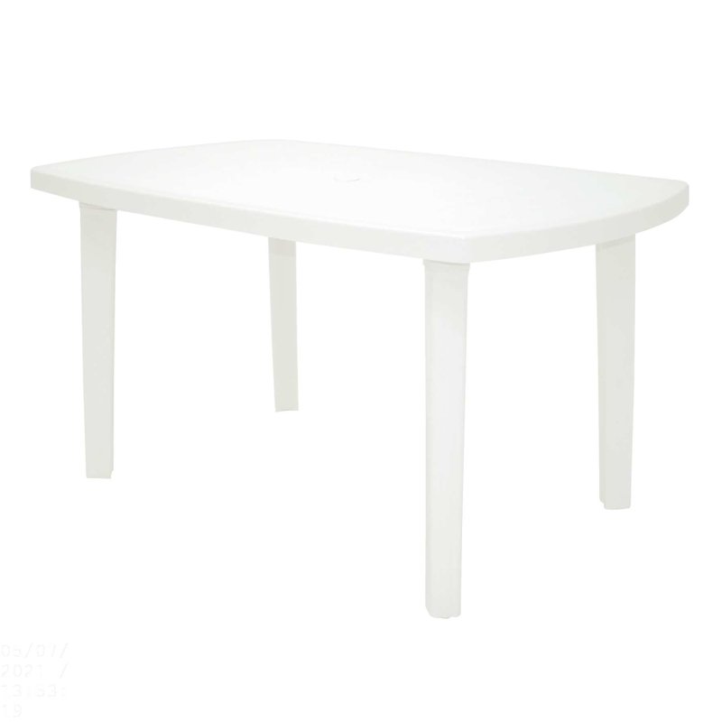 Mesa Retangular Camboriú Basic Branco
