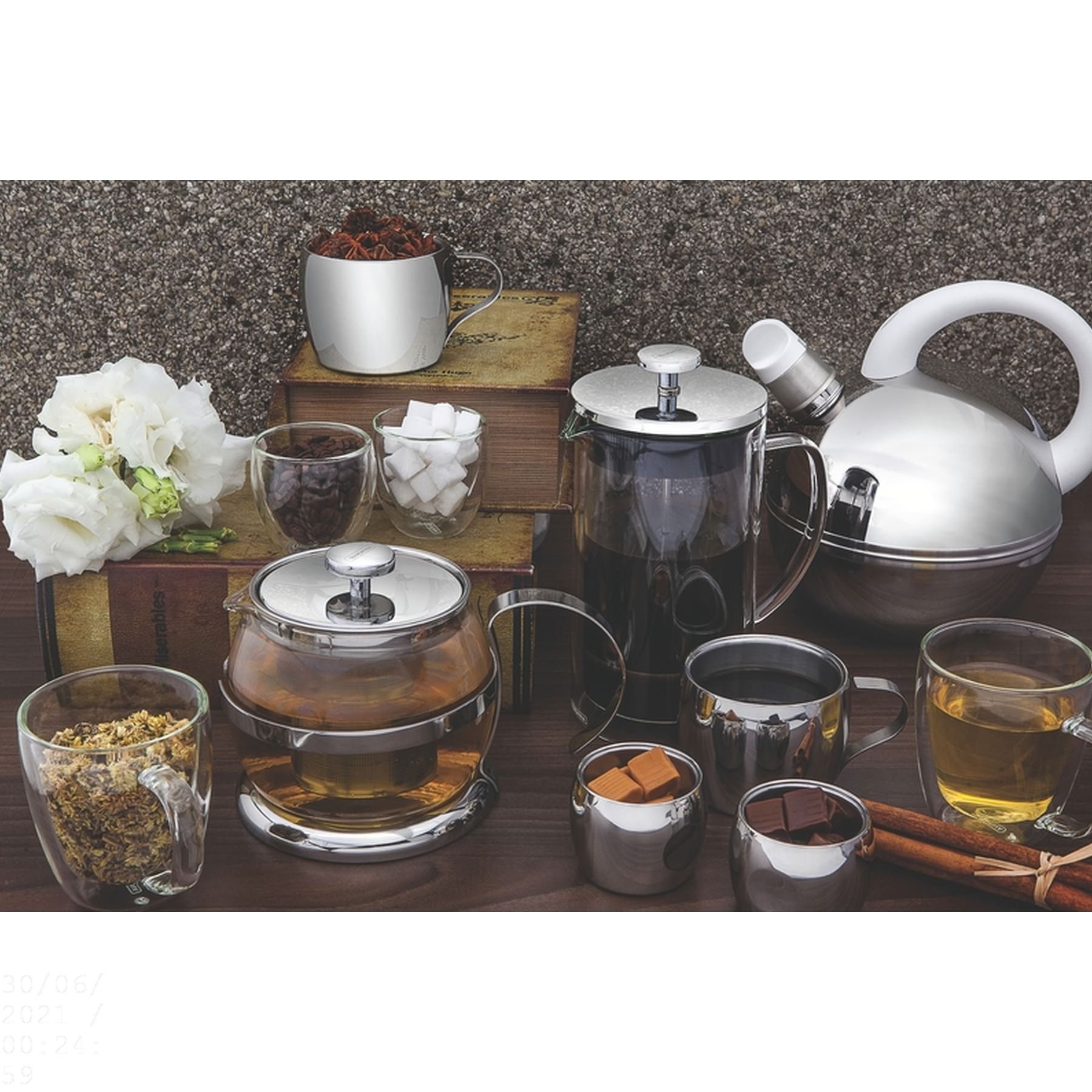 Conjunto Xícaras Tramontina Café 110ml Vidro Duplo 2 Peças - 64760400