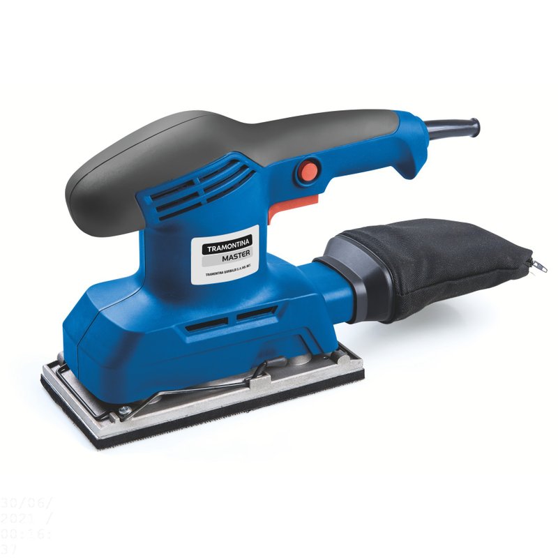 Lixadeira Orbital 240 W 127 V para Uso Profissional com Sistema Coletor de Pó