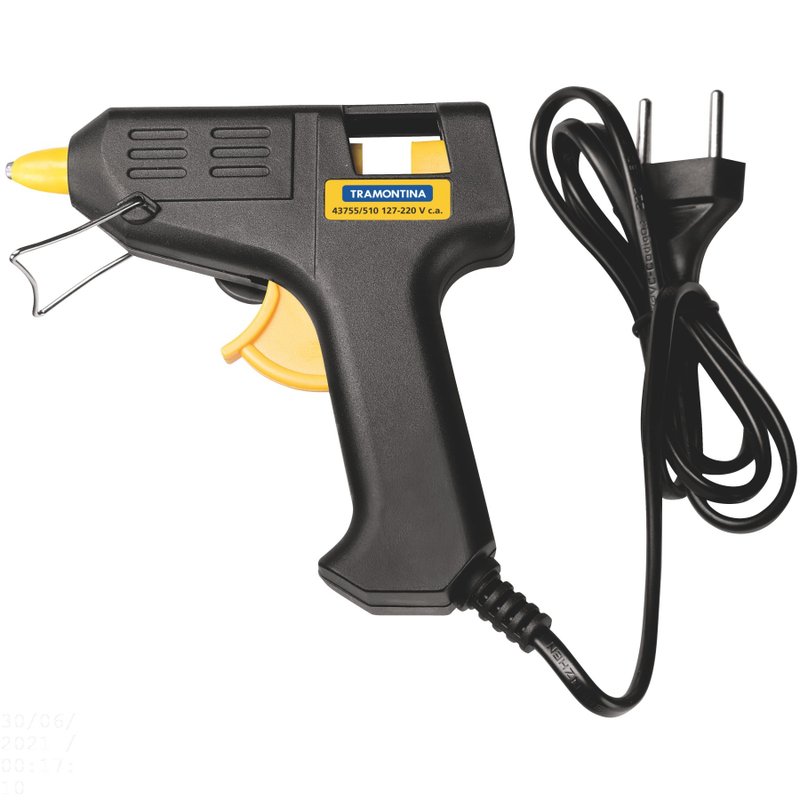 Pistola Elétrica para Cola Quente 10-12 W com Corpo Injetado