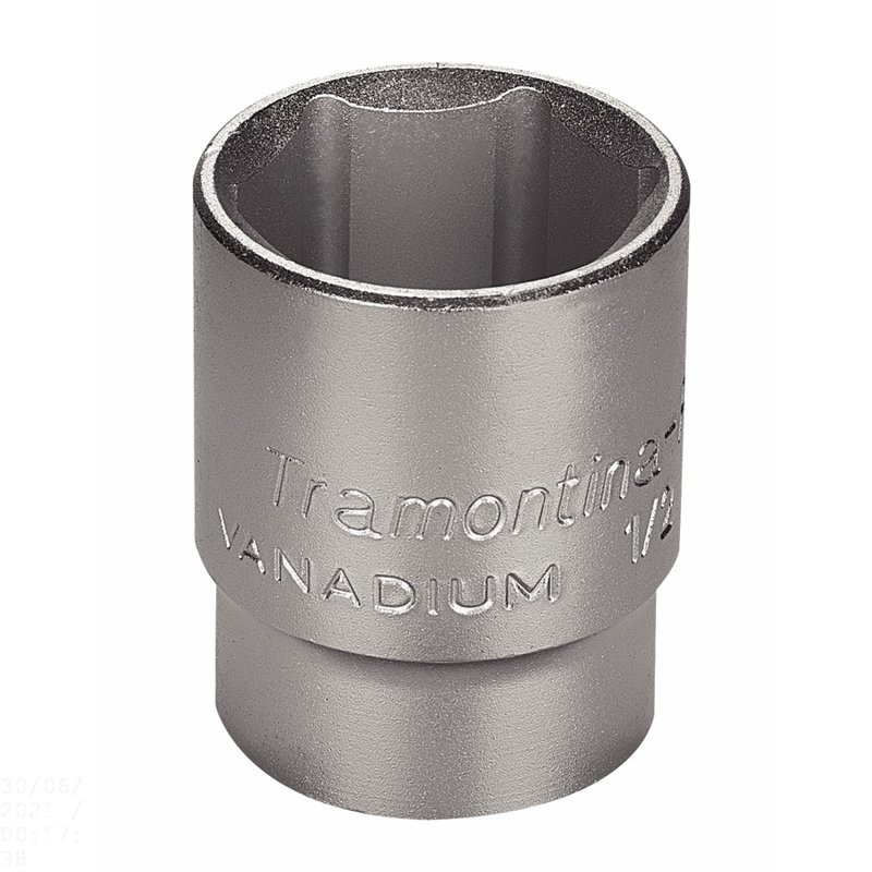 Soquete Sextavado em Aço Cromo Vanádio 1.1/8" - Encaixe 1/2" PRO