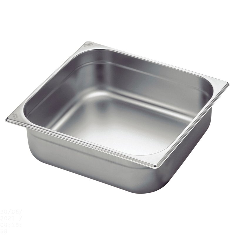 Cuba GN 2/3 em Aço Inox sem Alças Profundidade 150 mm - Aço 304