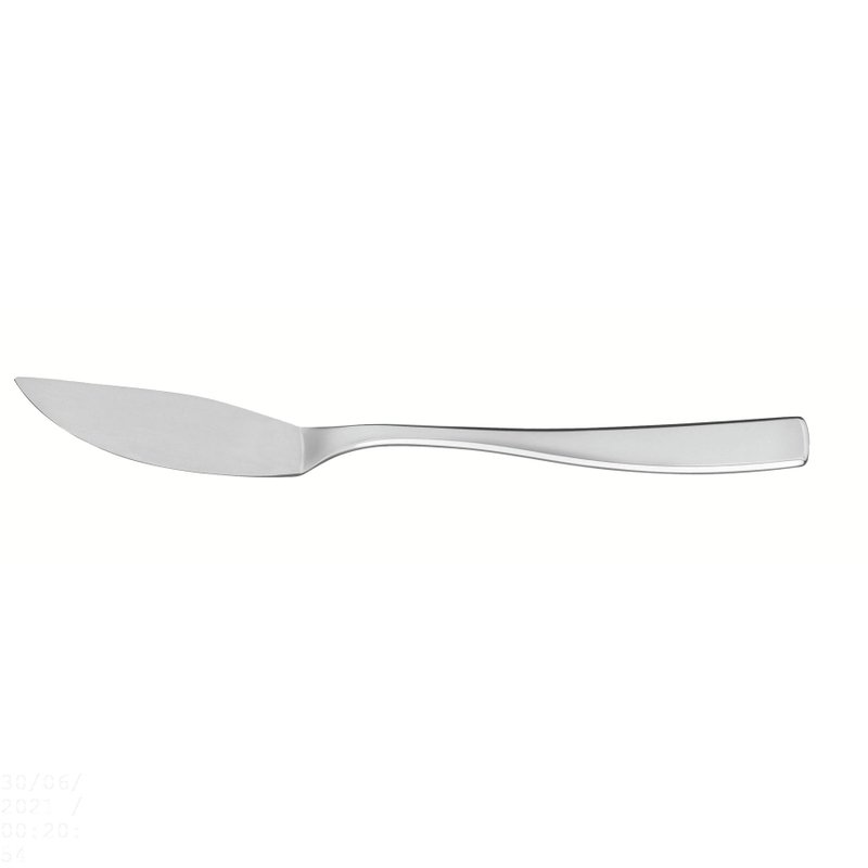 Faca para Peixe Marselha em Aço Inox Acabamento Brilho e Fosco