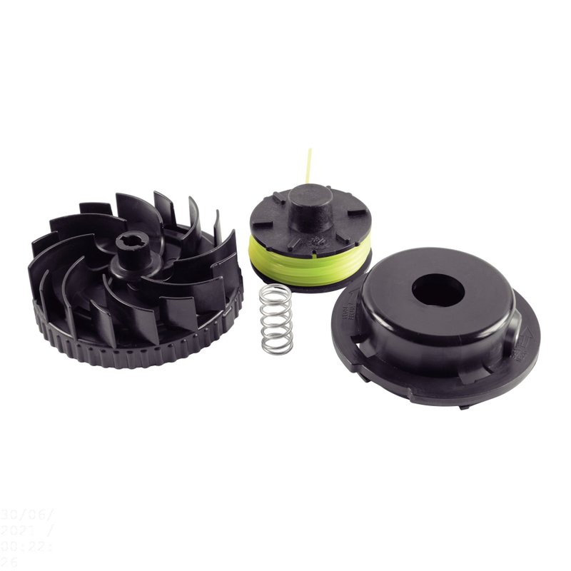 Kit para Aparador de Grama com Tampa do Carretel, Mola e Carretel