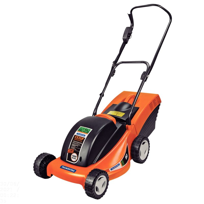 Cortador de Grama Elétrico CE35P com Diâmetro de Corte de 350 mm Coletor Rígido e Chassi