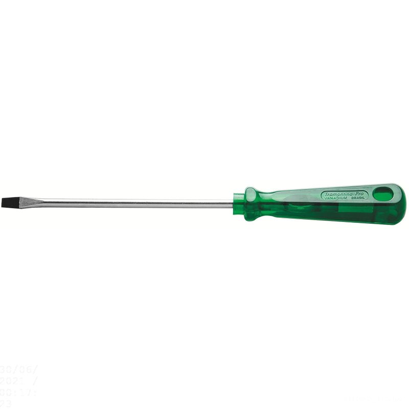 Chave de Fenda Ponta Chata em Aço Cromo Vanádio 5x250 mm (3/16x10") PRO