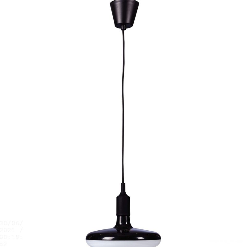 Luminária Pendente UFO 36 W 6500 K Preta