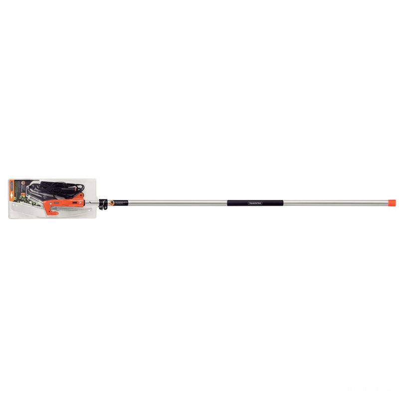 Podador de Galhos Serrote Profissional 13" / 330 mm Cabo Metálico Extensível até 3 m