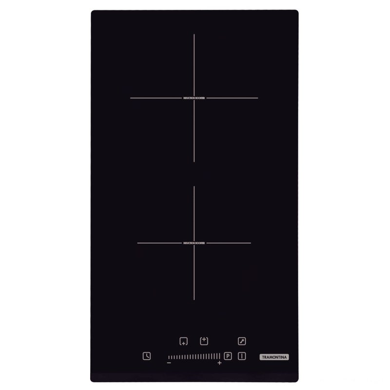 Cooktop por Indução Dominó Slider 2EI 30 com 2 Áreas de Aquecimento e Comando Touch