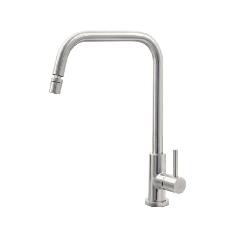 Torneira de Bancada Angolare em Aço Inox - Aço Inox