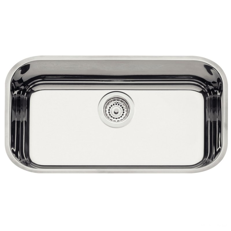 Cuba de embutir Lavínia 56 BL Alto Brilho 56x34 cm - Aço Inox