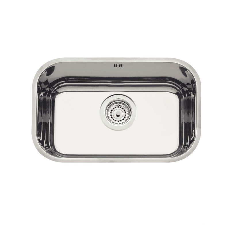 Cuba de embutir Lavínia 47 BL alto brilho 47x30 cm - Aço Inox