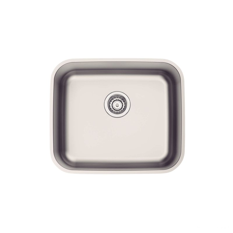 Cuba de Embutir Dora 40 BL R6 em Aço Inox Acetinado com Válvula 4 1/2' 40x34 cm