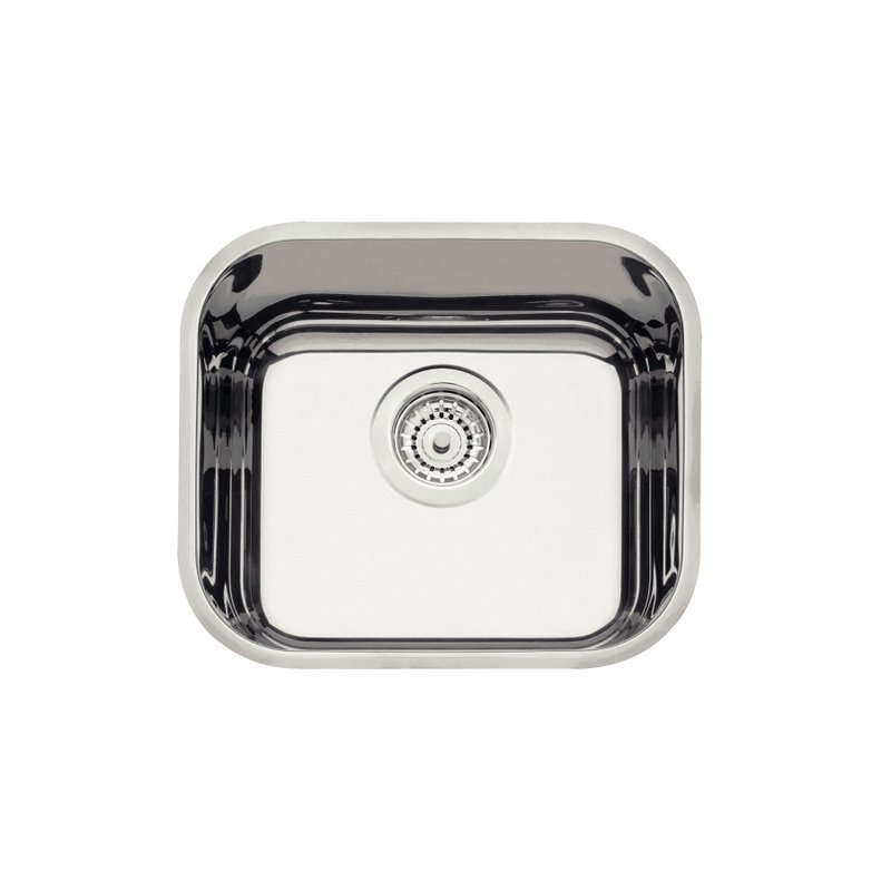 Cuba de embutir Lavínia 40 BL em Aço Inox Alto Brilho 40x34 cm - Aço Inox