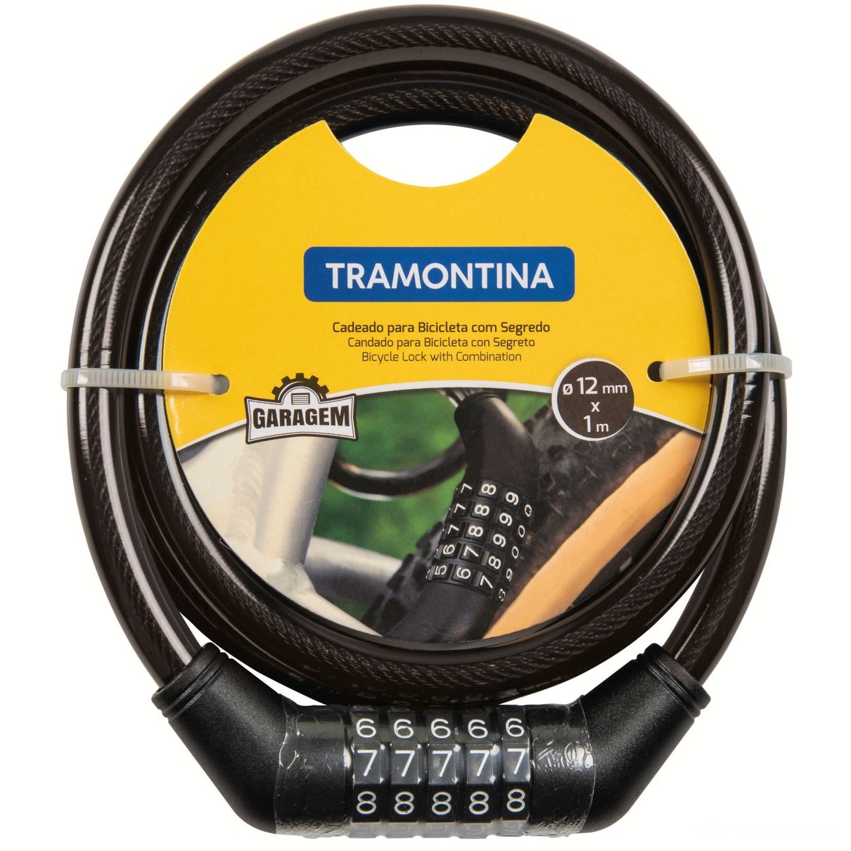 Cadeado para Bicicleta com Segredo