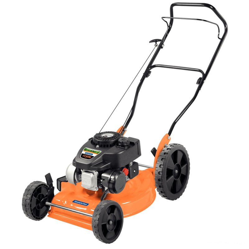 Cortador de Grama Gasolina CC45M Diâmetro de Corte de 450 mm Motor 4 hp e Chassi Metálico