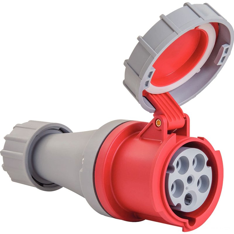 Tomada de Acoplamento Industrial 3P+N+T 63 A 380-415 Vca 6 H