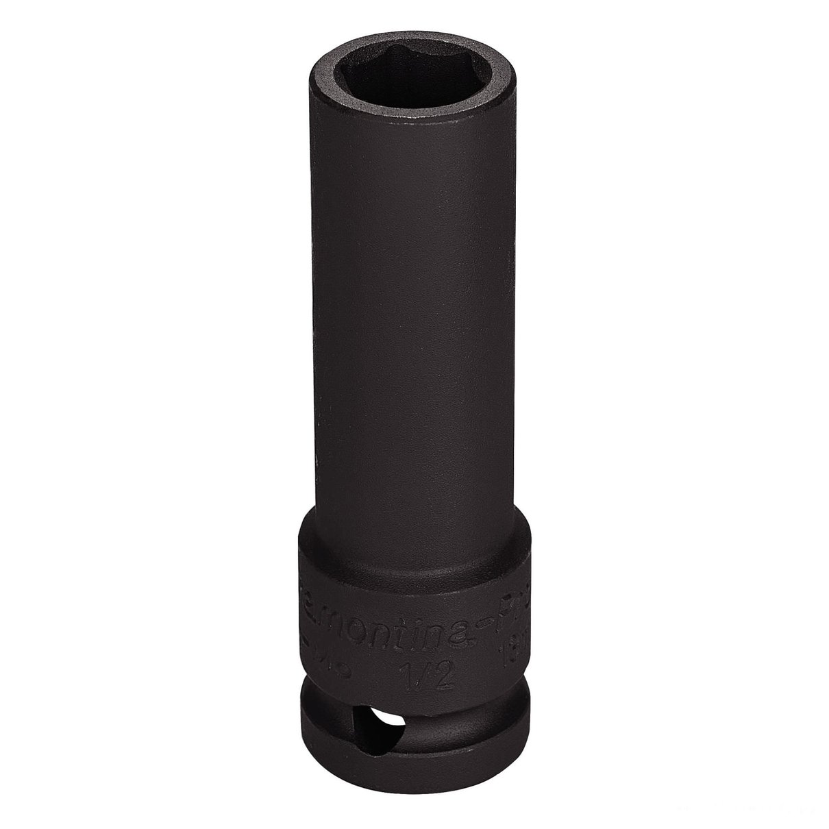 Soquete de impacto sextavado longo em aço cromo molibdênio 13 mm - Encaixe 1/2'' -