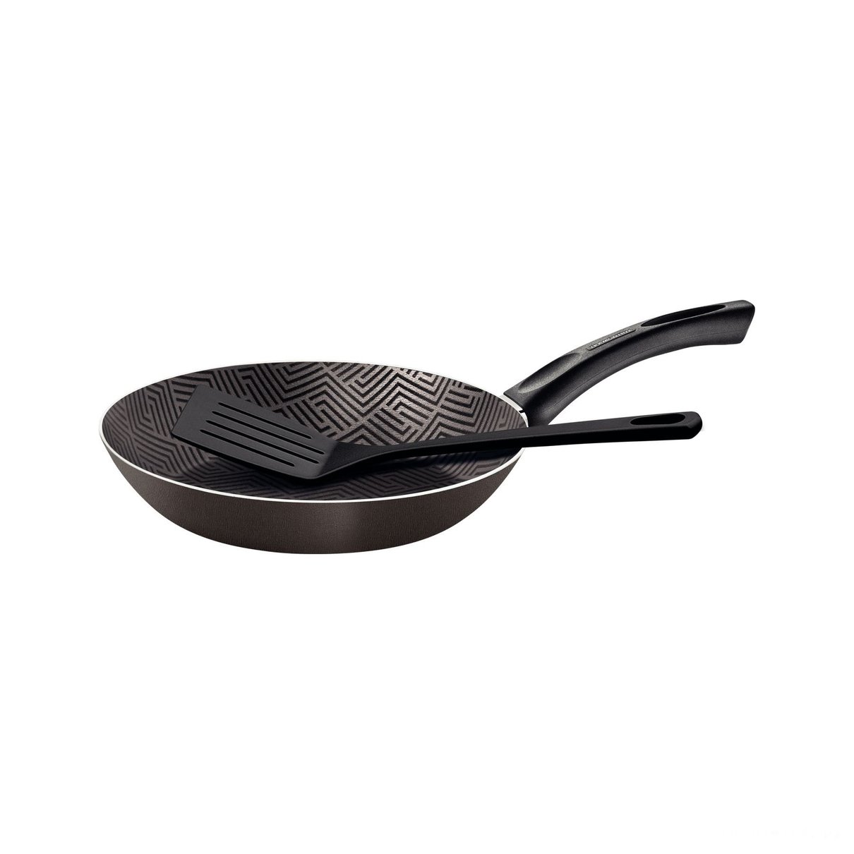 Frigideira Paris Antiaderente Starflon Max Chumbo com Espátula de Nylon 20 cm 0,8 L
