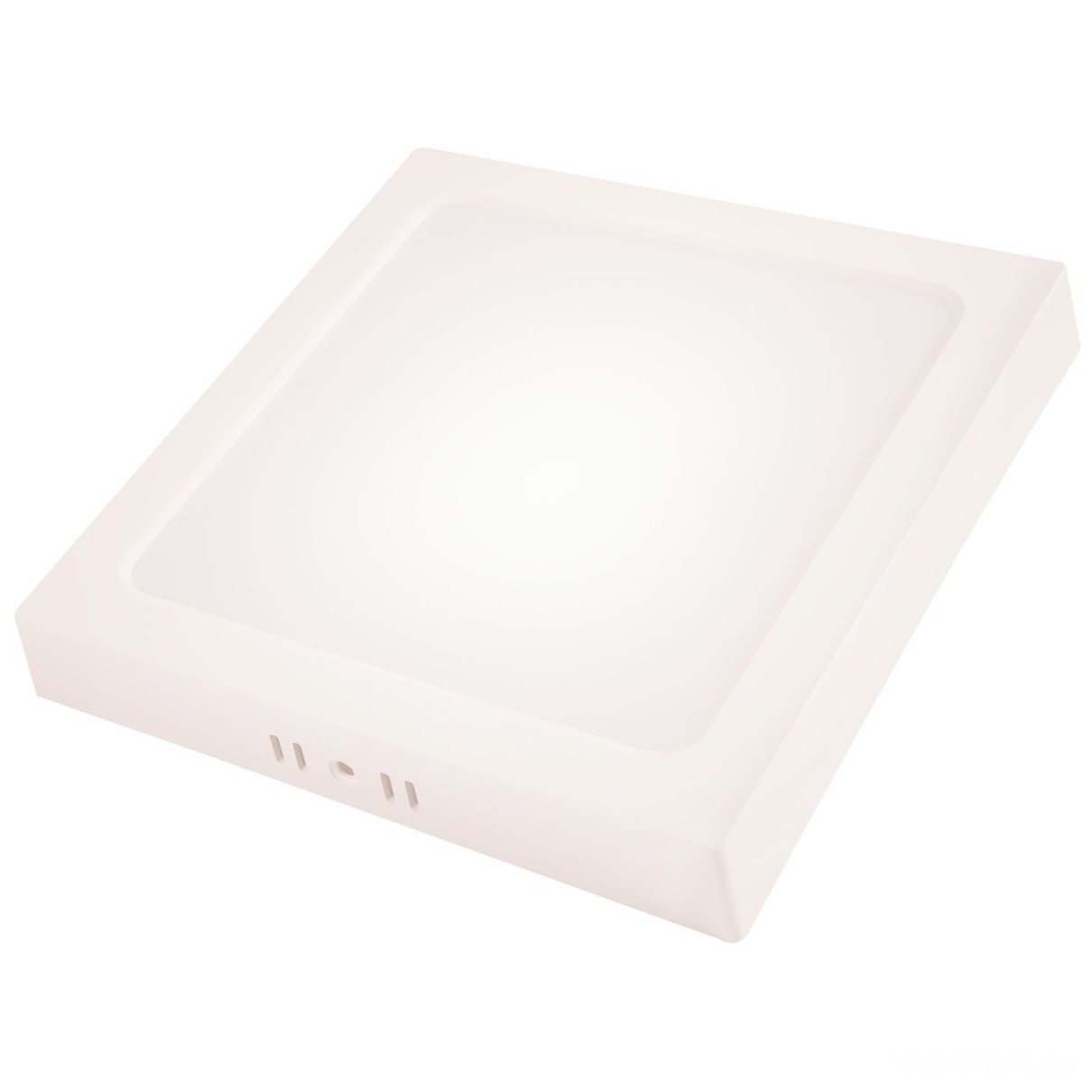 Plafon LED Quadrado de Sobrepor 2000 lm 24 W Bivolt 6500 K Luz Branca