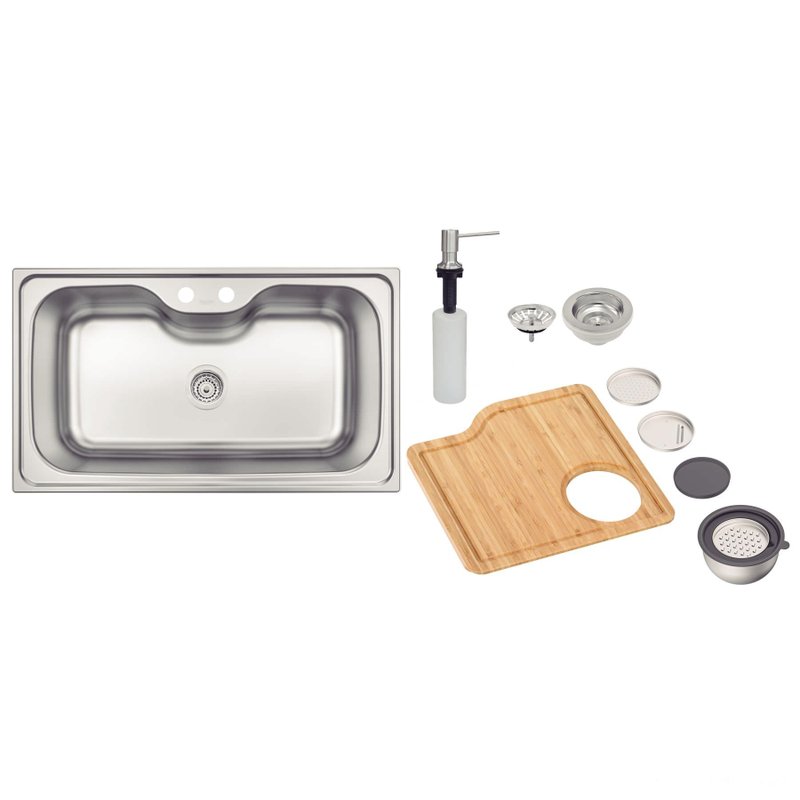 Cuba de Sobrepor Morgana Maxi 78 FX 86 x 50 cm Aço Inox Acabamento Acetinado