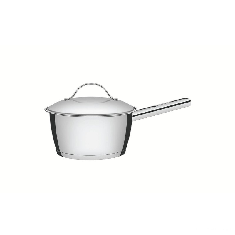 Panela Allegra em Aço Inox com Fundo Triplo 16 cm 1,5 L