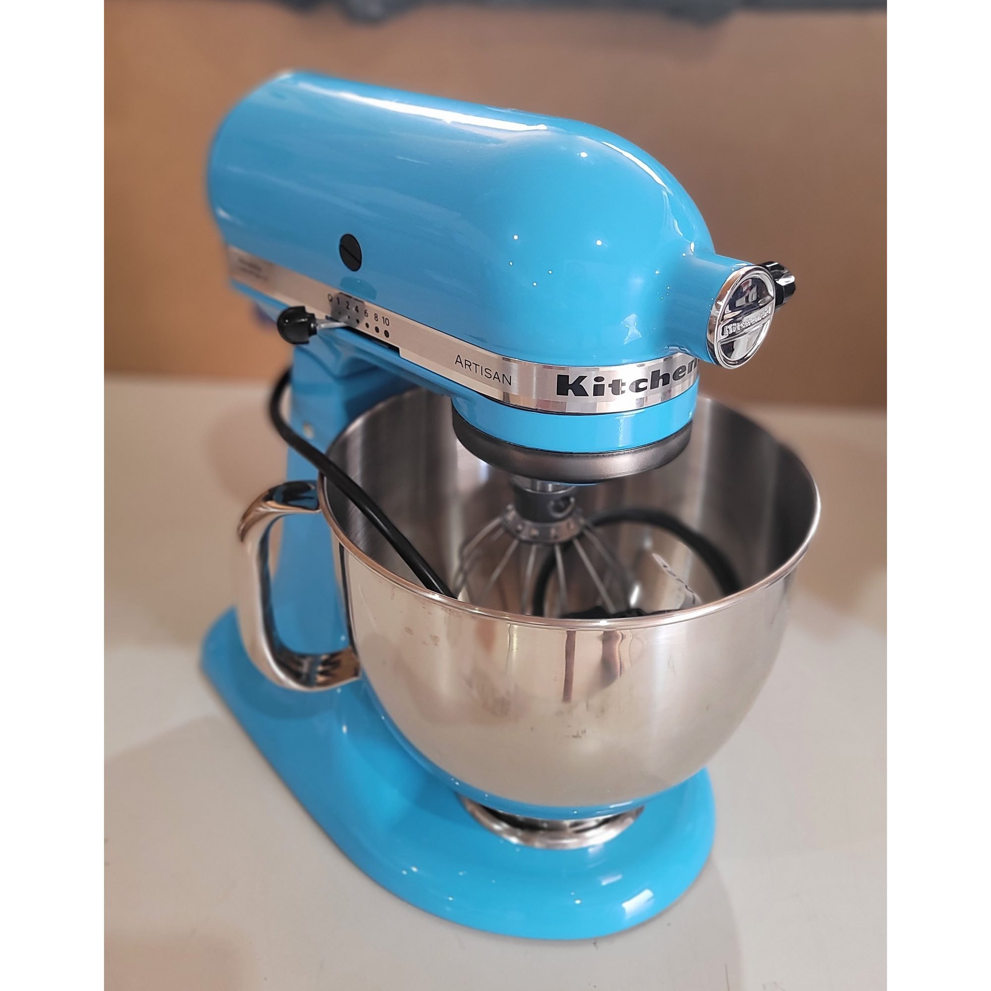 Batedeira KitchenAid Stand Mixer com 10 Velocidades 275W Crystal