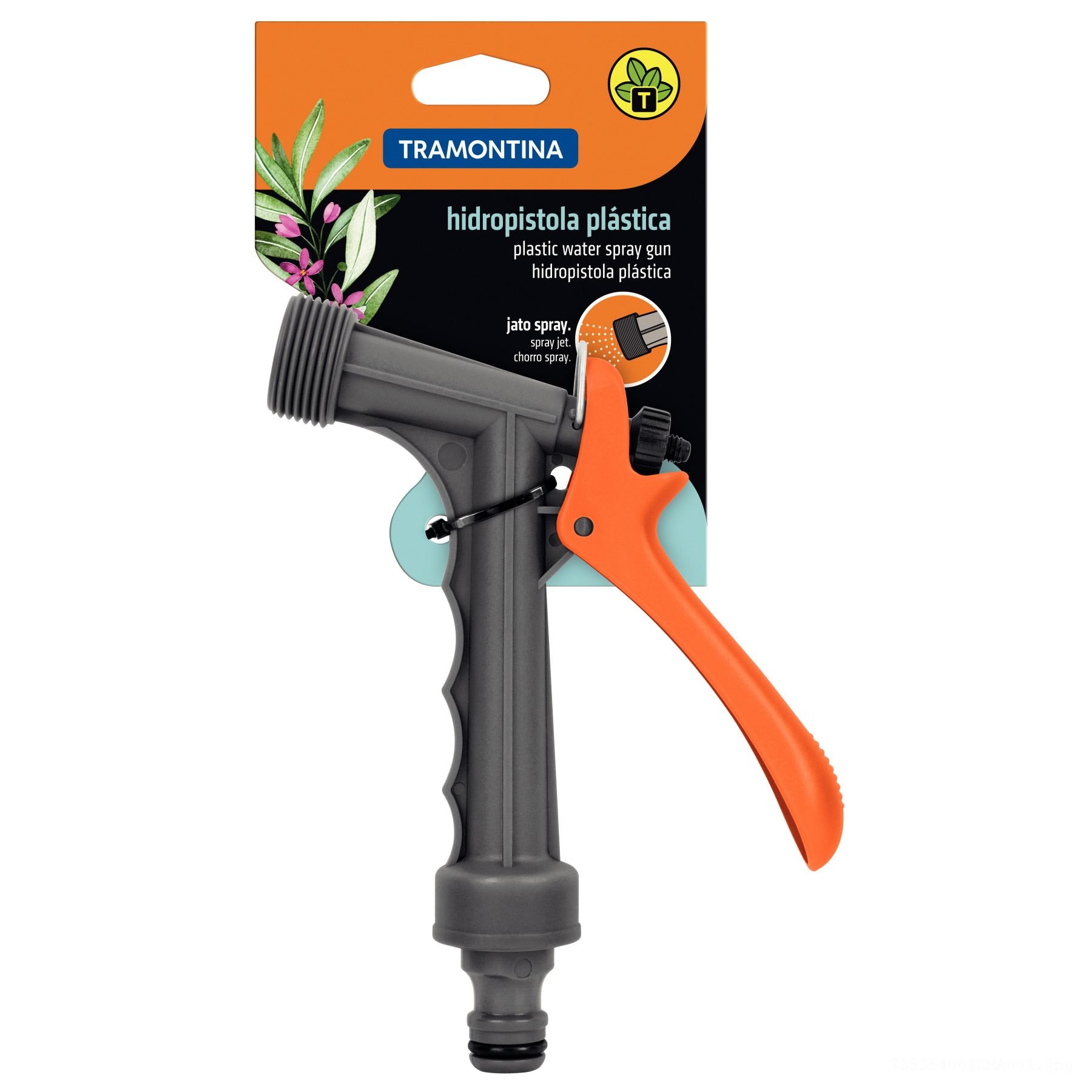 プラスチック Hidropistola Plástica Engate Rápido Tramontina - 78535400