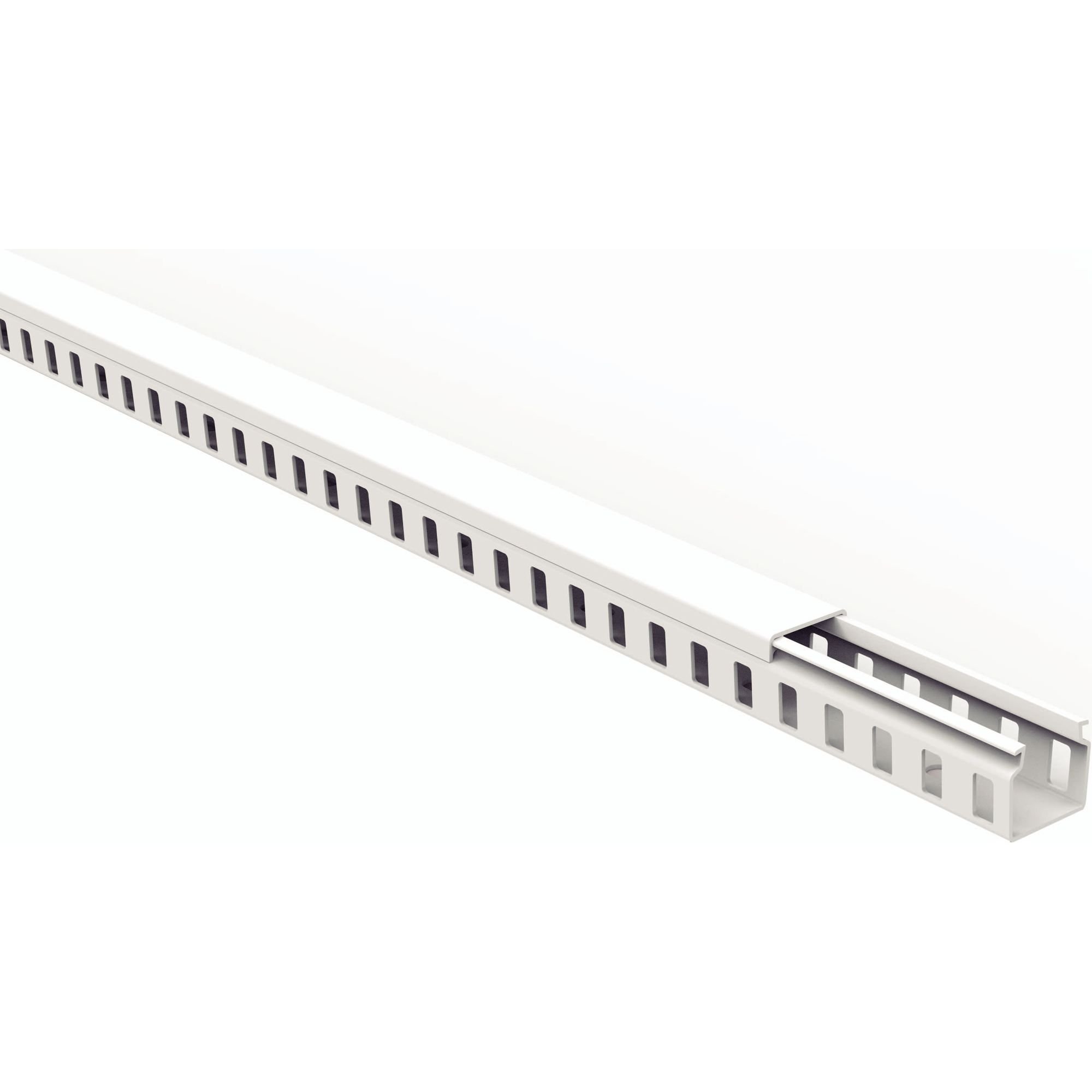 Canaleta Painel Tramontina Semiaberta Branca 20x20x2000mm - 57350040