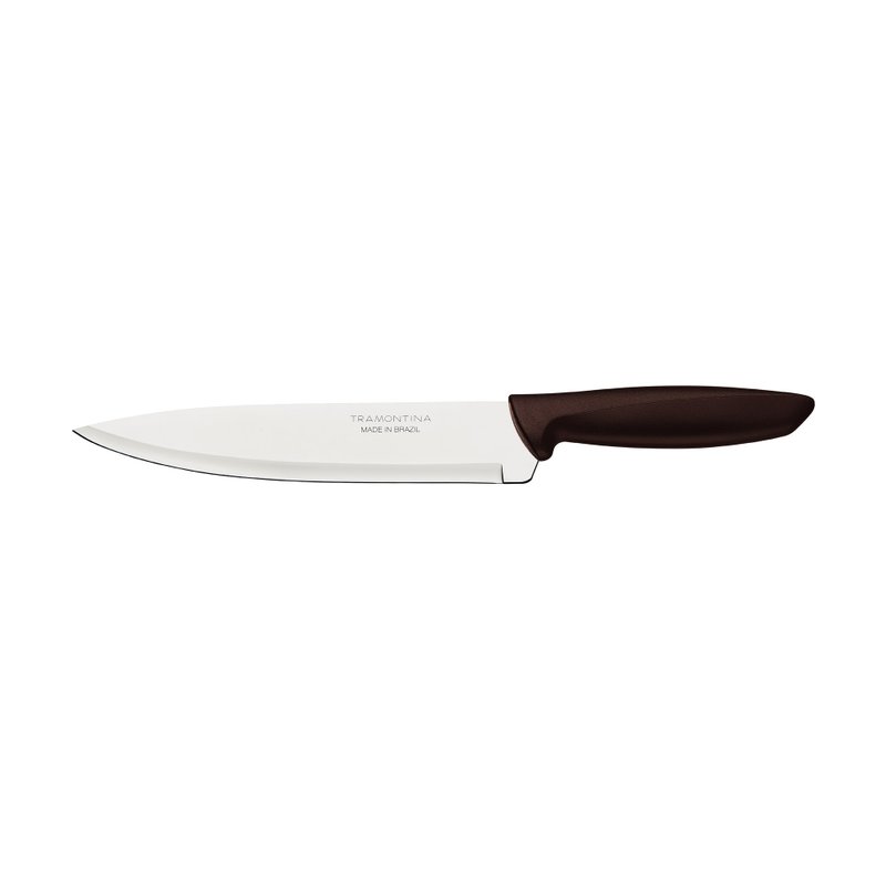 faca chef 23426048 plenus marrom 8 polegadas tramontina