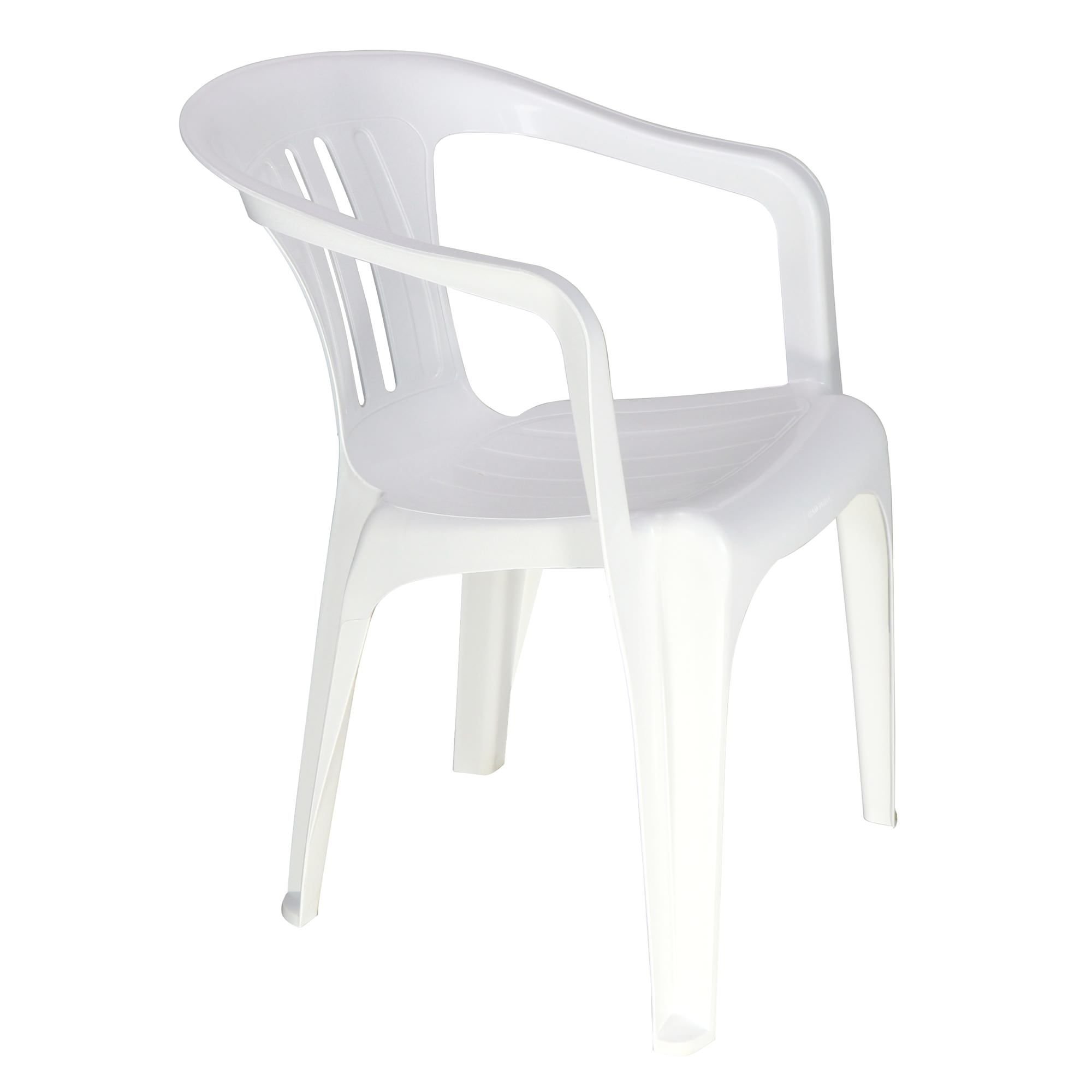 Cadeira Tramontina Maricá Basic Braços Branco - 92200010
