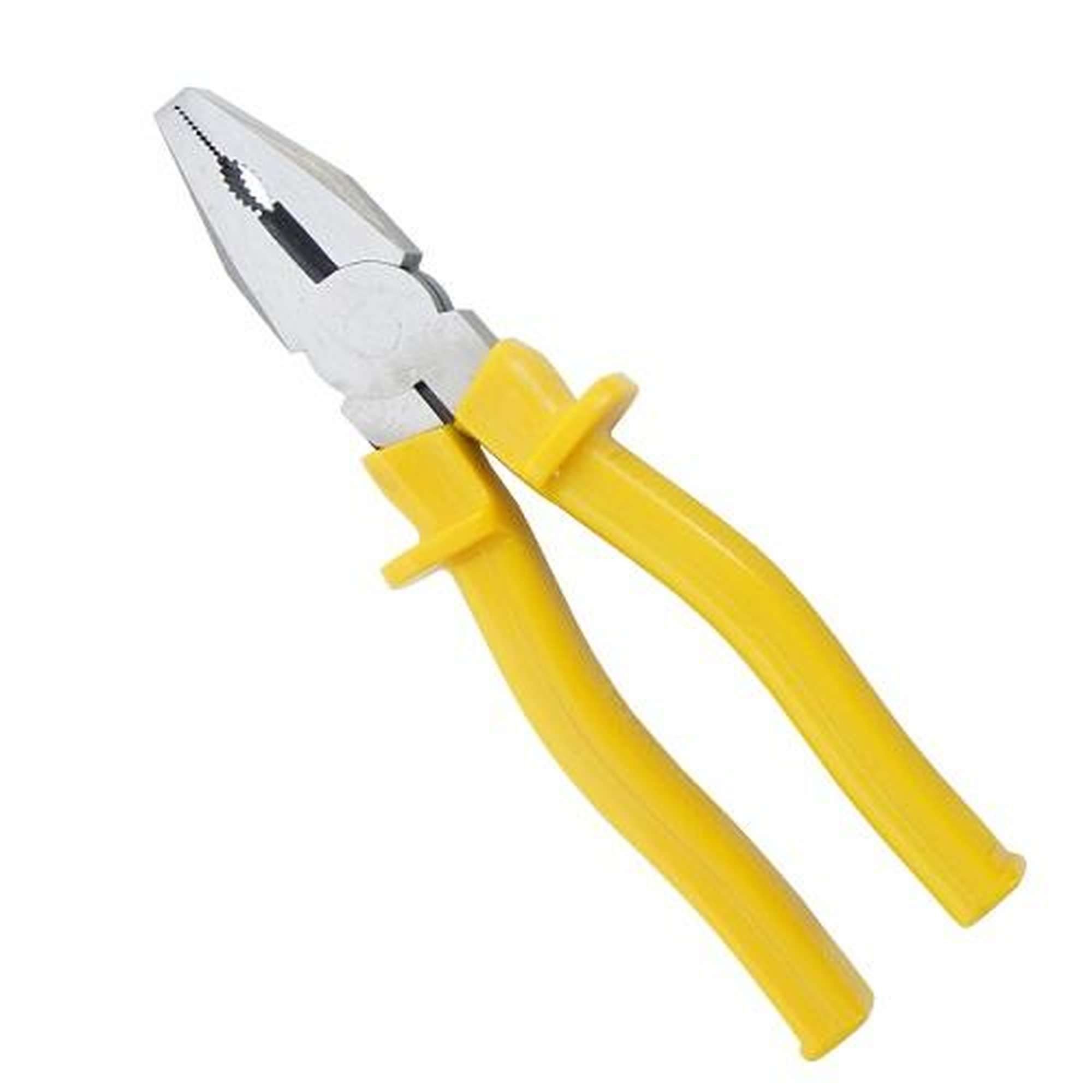 Alicate Universal 8'' Cromo Vanádio 1000V - Empunhadura PVC - DTOOLS