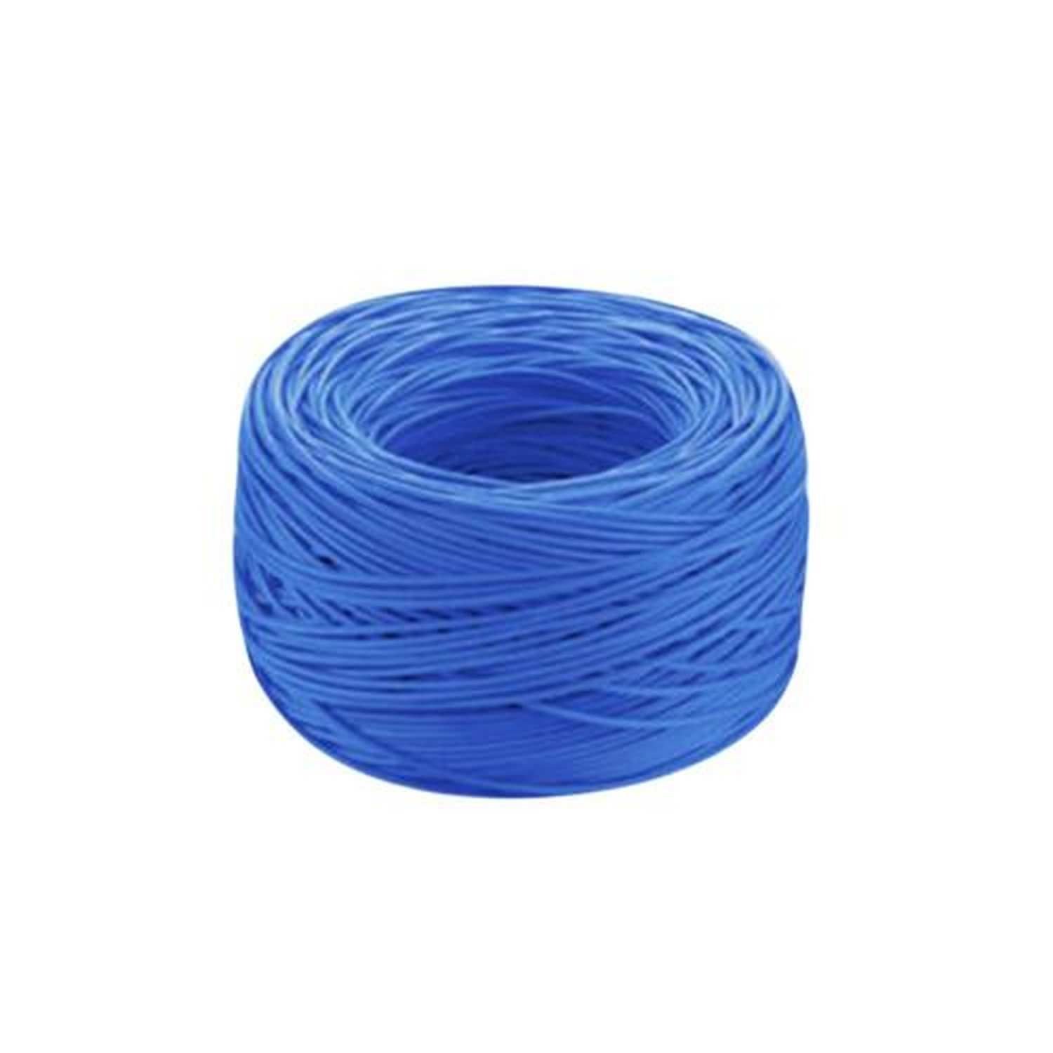 ネット　７，５ｍ×４，８ｍ Cabo de Rede CAT 5 100 Metros Azul - Fio para CFTV e Internet 8 x