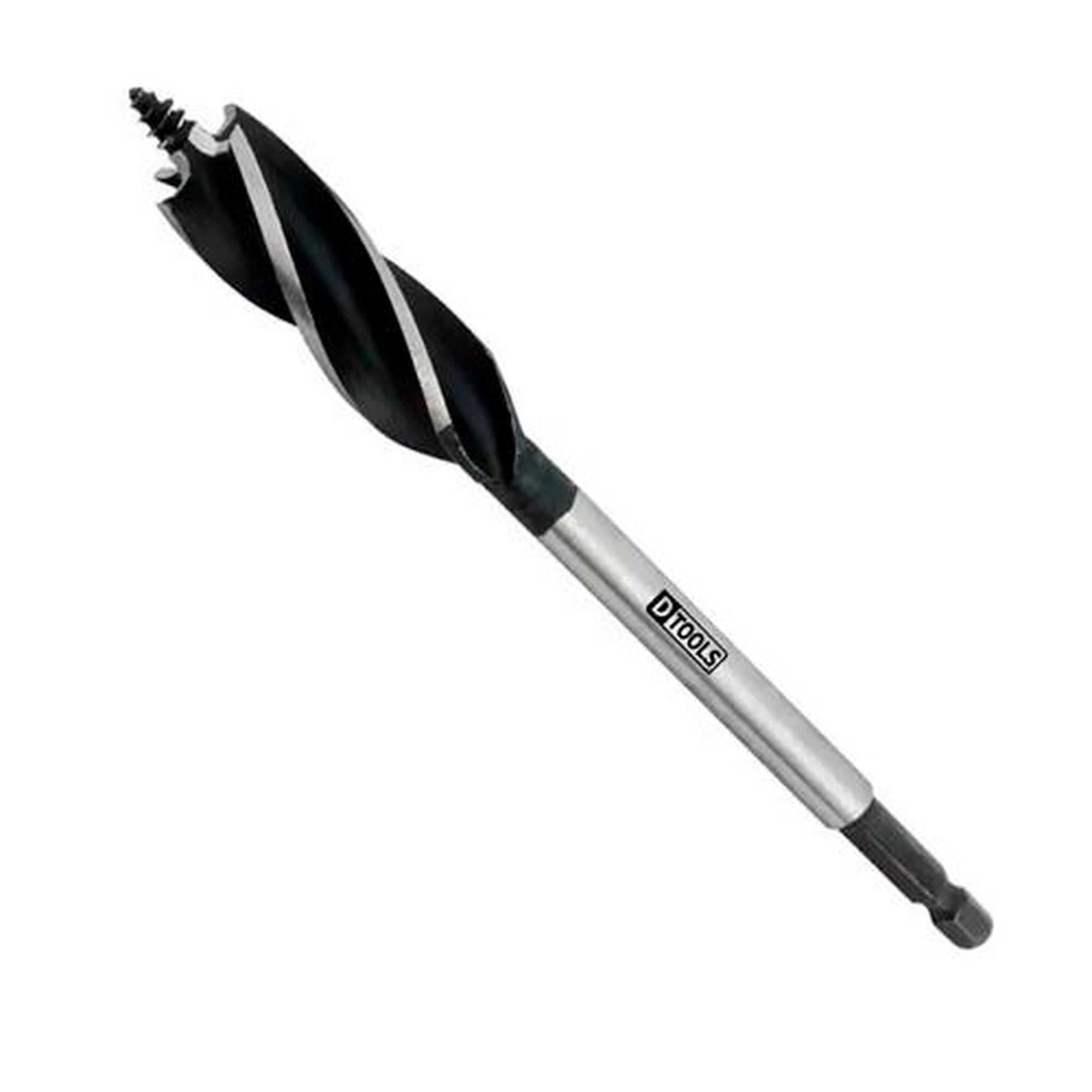 Broca Rápida para Madeira 16 x 165mm - Aço Carbono - Uso em