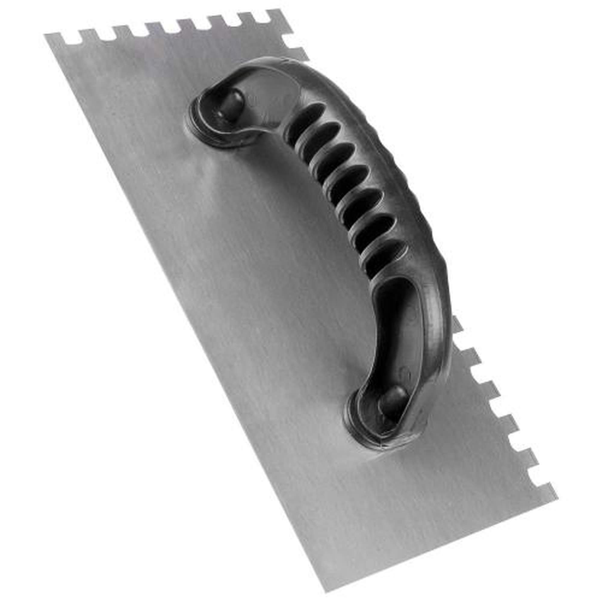 Desempenadeira Aço Dentada 12x26cm para Aplicação de Argamassa