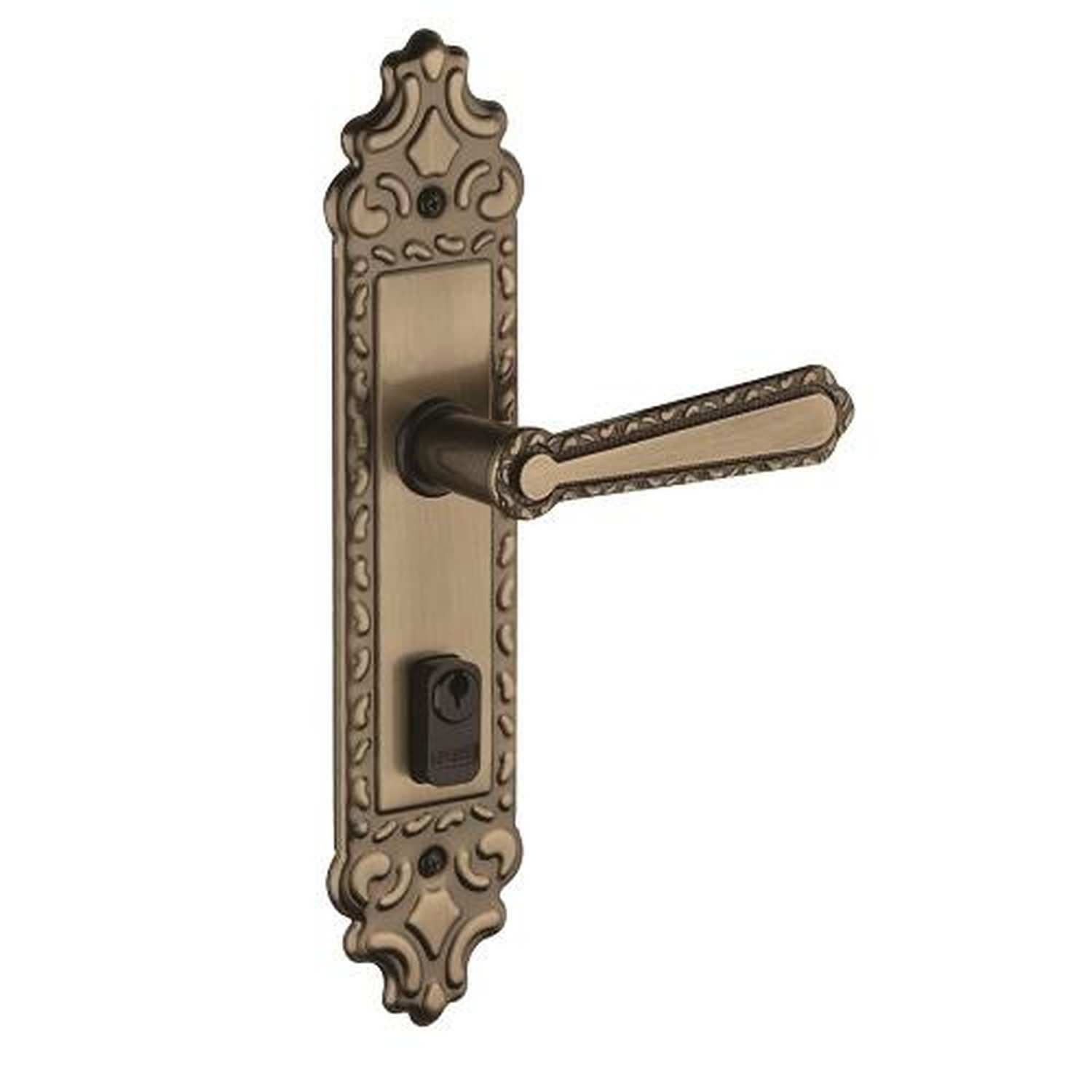 Fechadura Colonial Externa Alavanca Soprano - Aço Inox - Modelo