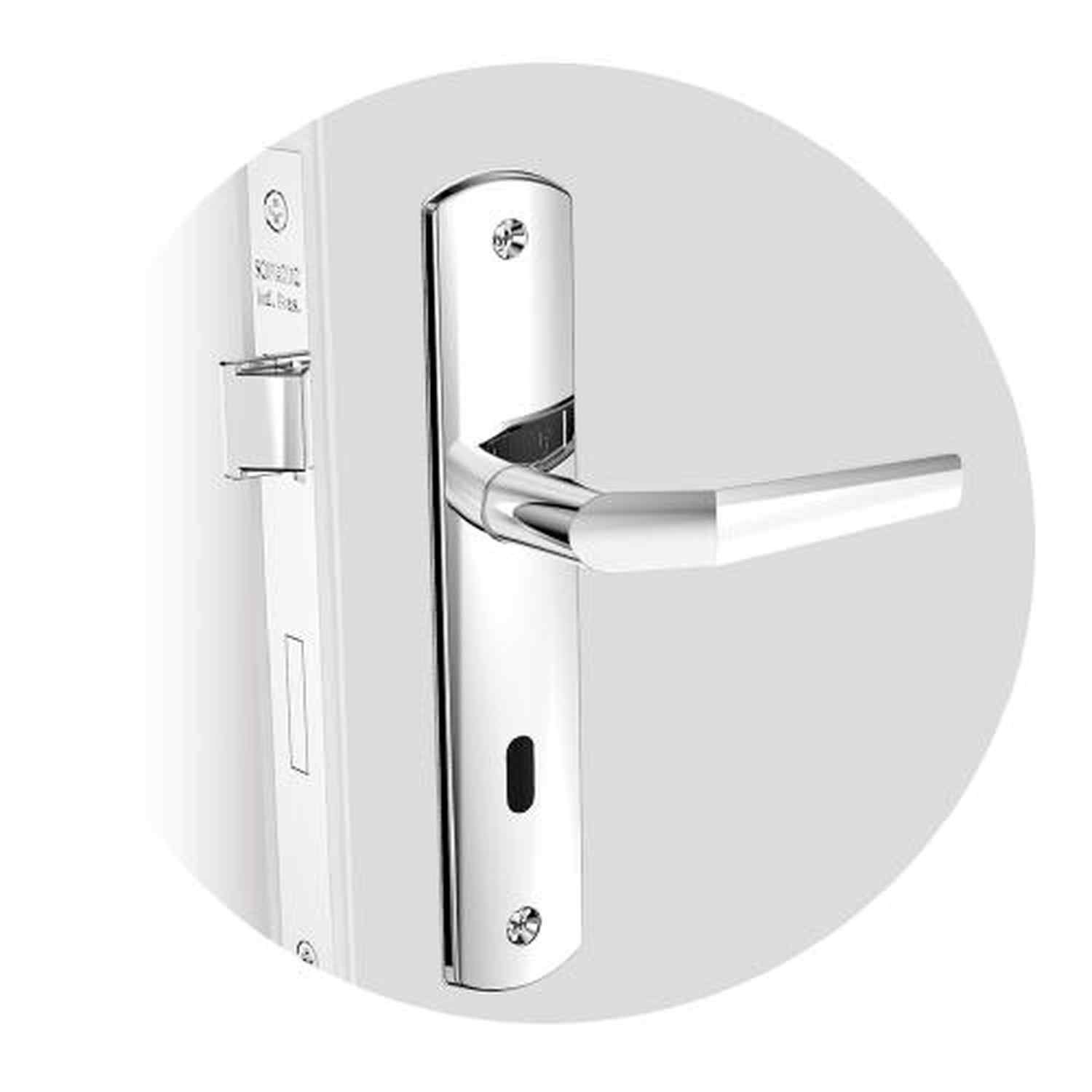 Fechadura Interna Pop Soprano Cromo Inox Zincado Nylon 40mm