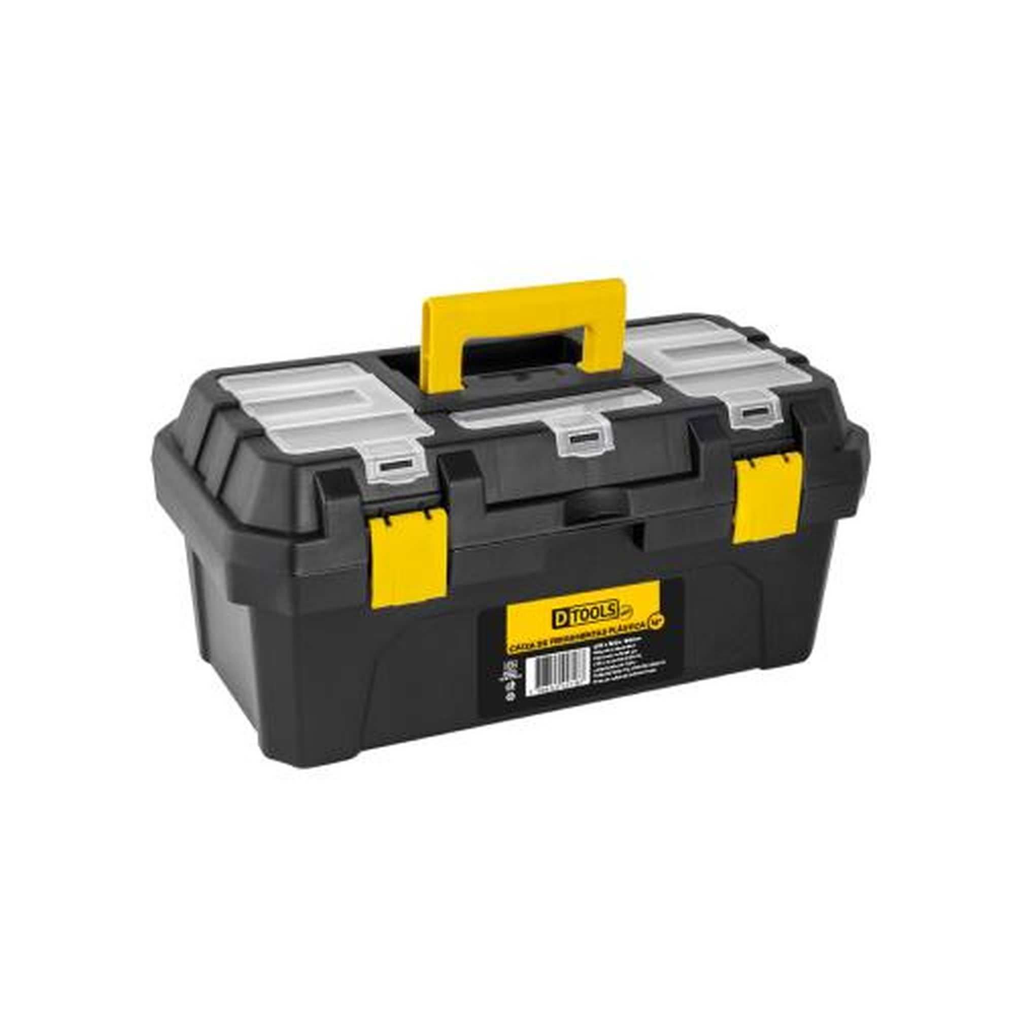 Caixa de Ferramentas Profissional 20x41cm - Dtools