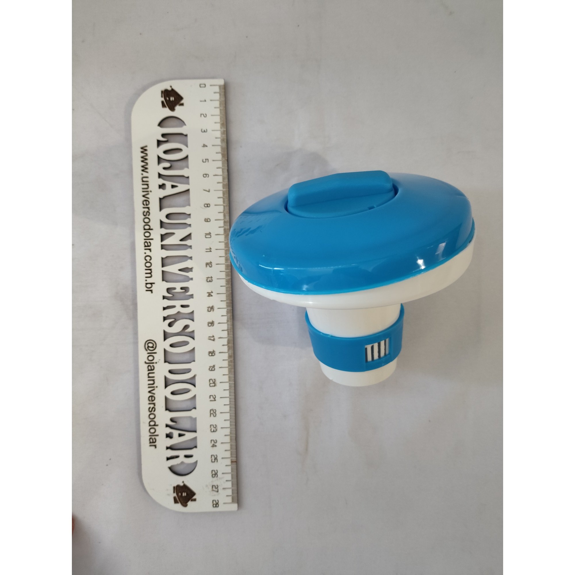 Flutuador Químico Mini para Cloro Sólido - Ideal para Piscinas e