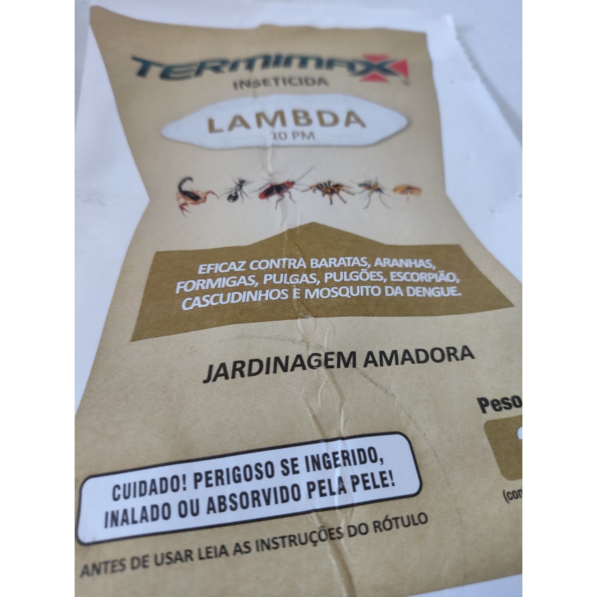 Inseticida Termimax Lambda 10 PM 25g - Eficaz contra Formigas