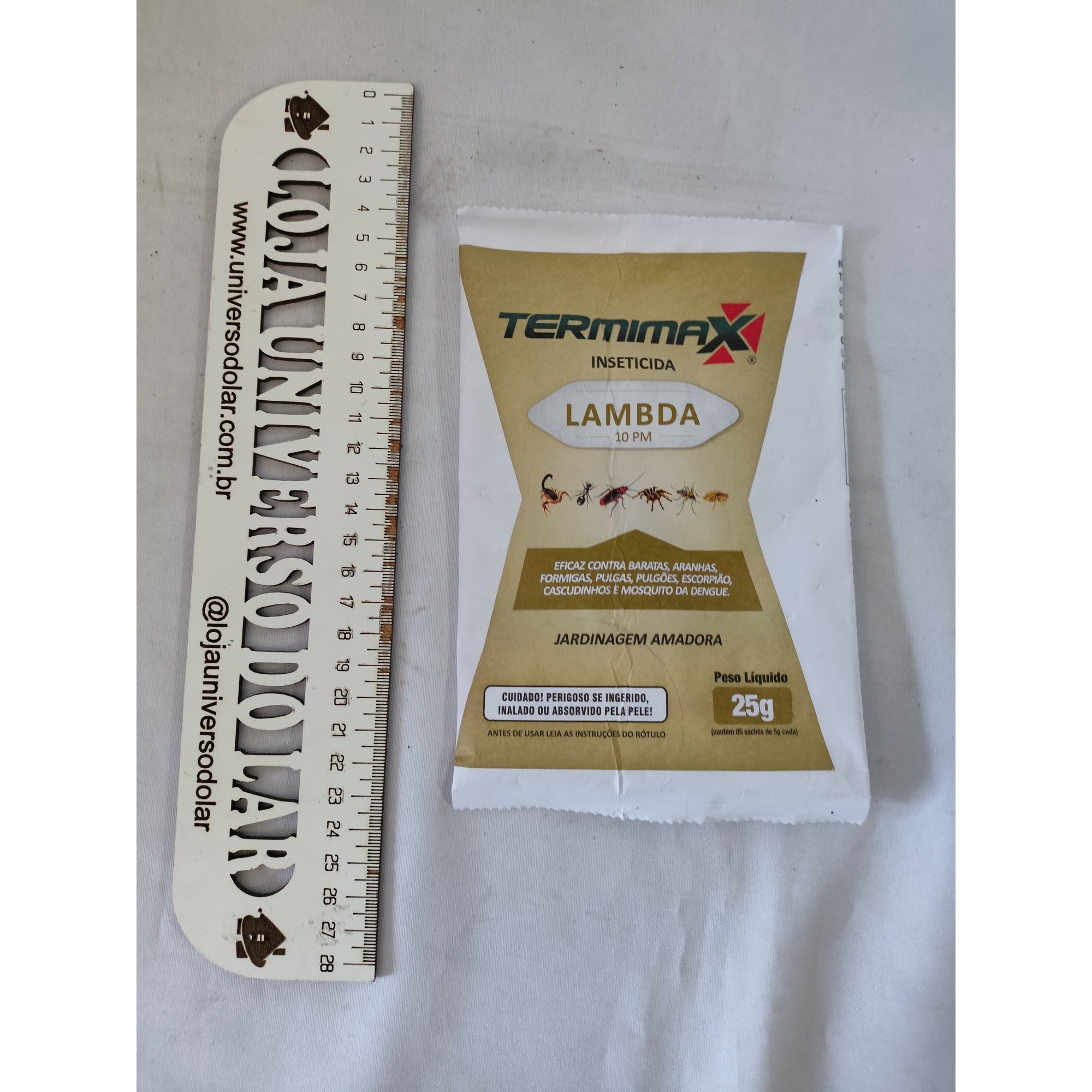 Inseticida Termimax Lambda 10 PM 25g - Eficaz contra Formigas
